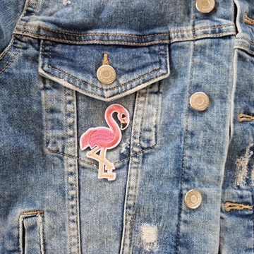 strygemærker-tøj-denim-flamingo